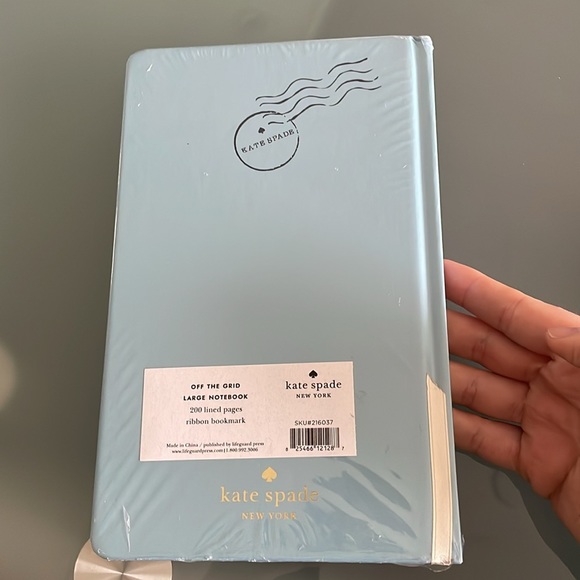Kate Spade off the grid large notebook NWT - Picture 2 of 3